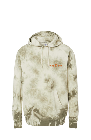 Tie Dye Olive Hoodie