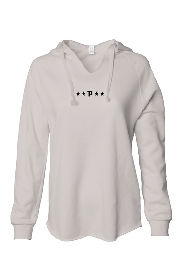 Womens Lightweight Wash Hooded Sweatshirt