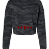 Lightweight Camo Cropped Crew