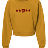 Womens Raglan Pullover Fleece Sweatshirt