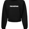 Womens Raglan Pullover Fleece Sweatshirt
