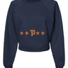 Womens Raglan Pullover Fleece Sweatshirt