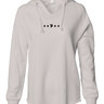 Womens Lightweight  Wash Hooded Sweatshirt