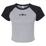 Micro Rib Raglan Baby Tee