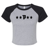 Micro Rib Raglan Baby Tee